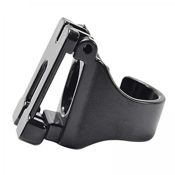 2xSnorkel Clip Mount 26mm Universal Snorkel Buckle for Scuba Snorkeling Diving black