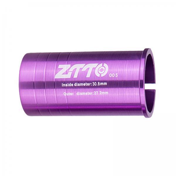 2xMTB Bike Seatpost Shim Reducing Sleeve Conversion Adapter 30.8 to 27.2mm
