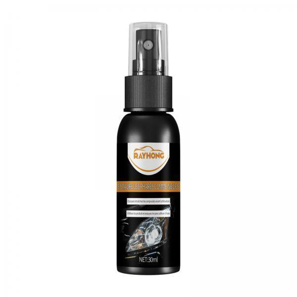 4xCar Headlight Renewal Polish Car Assecories Car Headlight Repair Fluid Spray 30ml Set