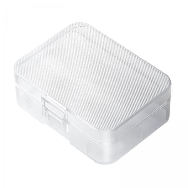 4xPP Plastic Battery Storage Box Waterproof Compact for 16340 18500 Outdoor