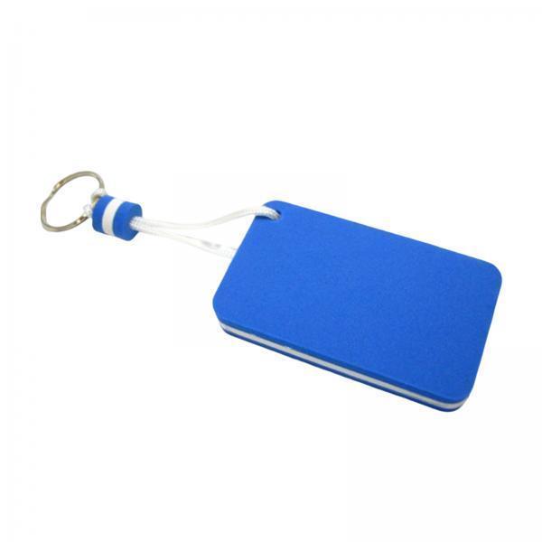 4xFloating Keychain Pendant Buoyant Key Chain for Outdoor Water Sports Sailing Blue