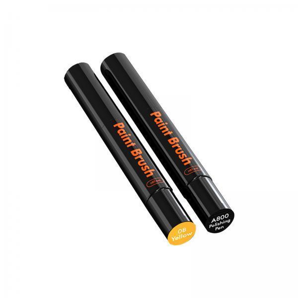 2xTouch up Paint for Cars with Polish Pen Easy Solution Car Scratch Repair Pen Yellow