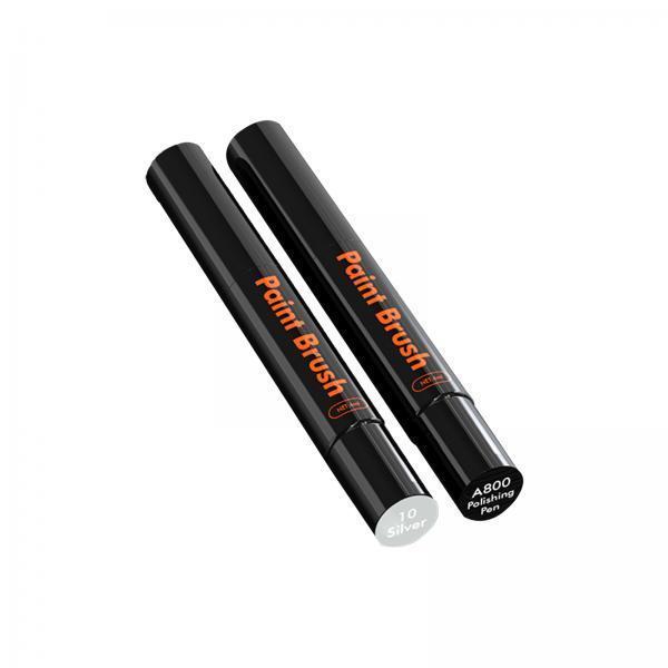 3xTouch up Paint for Cars with Polish Pen Easy Solution Car Scratch Repair Pen Silver