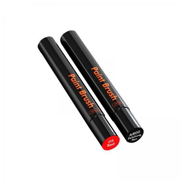 3xTouch up Paint for Cars with Polish Pen Easy Solution Car Scratch Repair Pen Red