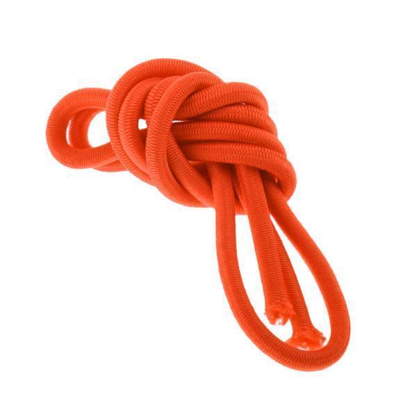 4x6mm Elastic Bungee Rope Shock Cord Tie Down Roof Rack UV Stable Orange 2m