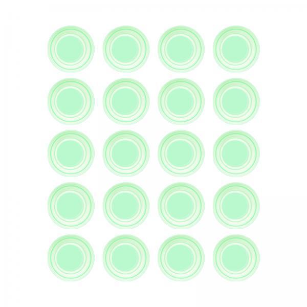 4x20Pcs Car Door Anti Collision Gasket Decoration Accessory for Truck SUV Without sign