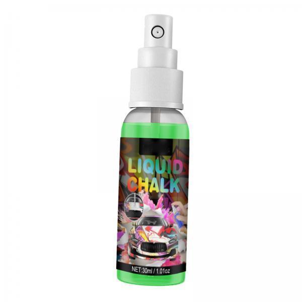 2xGraffiti Chalk Spray Paint Painting Washable for Concrete DIY Drawing Green