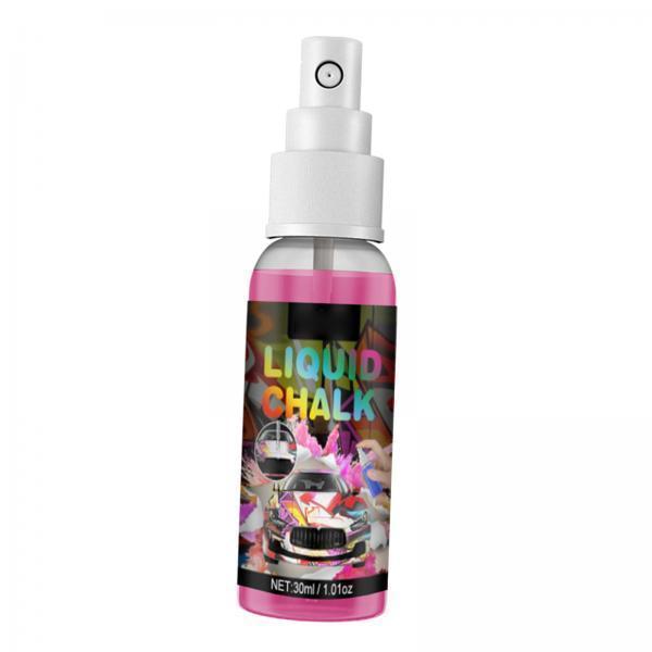 4xGraffiti Chalk Spray Paint Painting Washable for Concrete DIY Drawing Pink