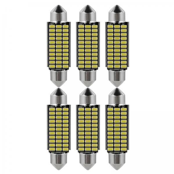 4x6Pcs Vanity Lights for Car Courtesy Light Car Door Light Interior Light Bulb