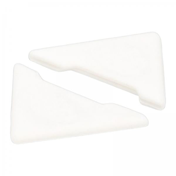 3x2x Car Door Corner Cover Anti Scratch Scratch Protector Corner Guards White