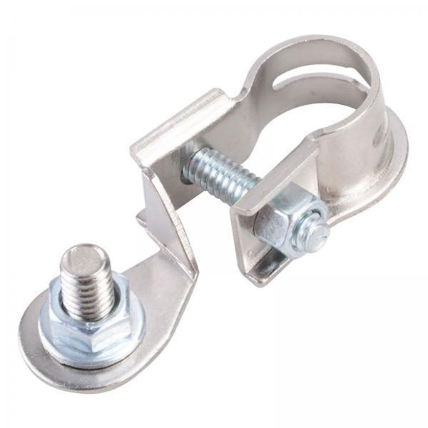 3xBrass Top Post Battery Terminals Clamp Spare Parts for Boat RV Vehicles