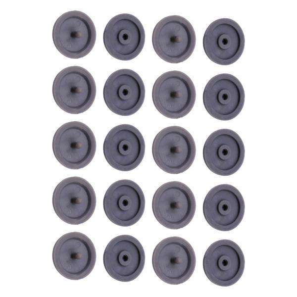 4xSeat Belt Stop Buttons Prevent Seat Belt Buckle from Sliding Down Belt Gray