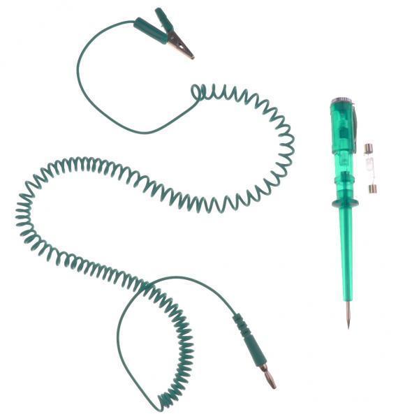2xCar Circuit Tester Test Pencil Light Led Probe Car Motorcycle DC 6V 12V 24V