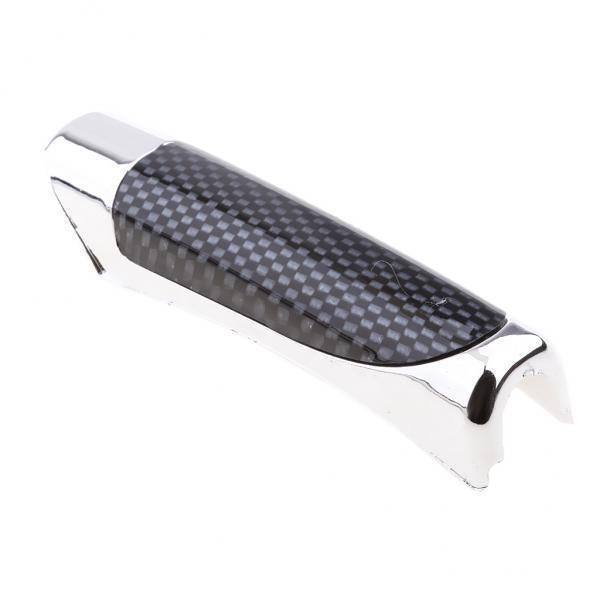 2xUniversal Car Accessory Hand Brake Imitation Protector Cover Carbon Fiber