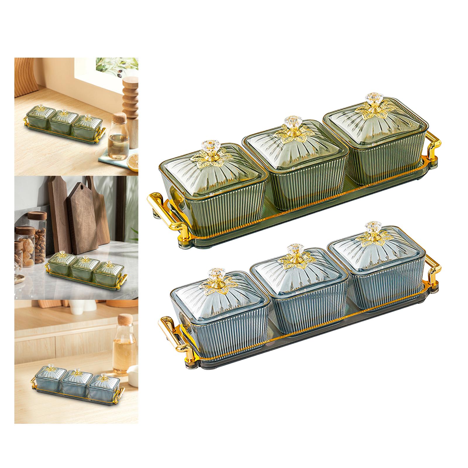 Pp Snack Tray for Dining Room Party Wedding Kitchen Fruit Nuts,Candies