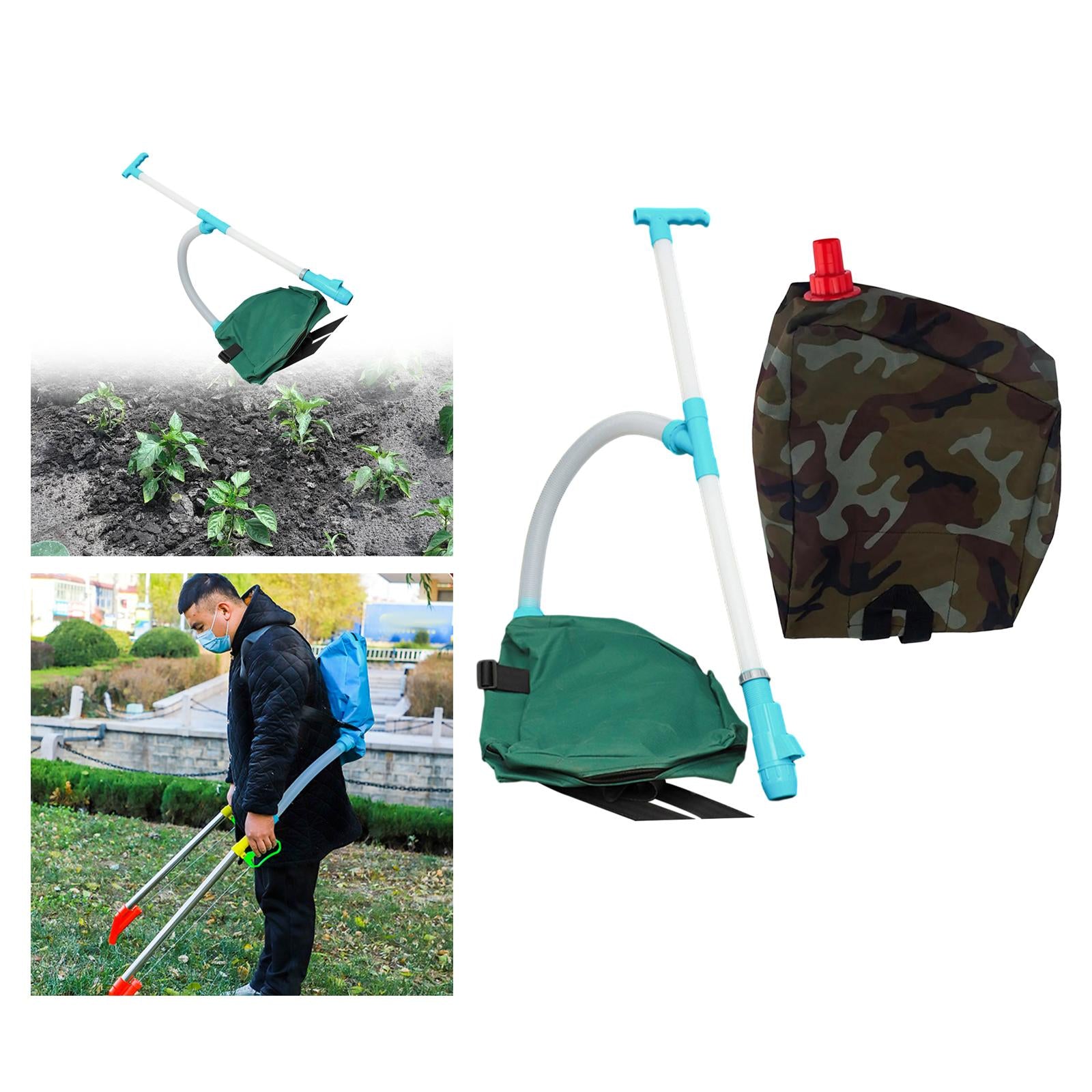 manure Spreader Manure Applicator for Outdoor for Garden Vegetables Lawn PVC