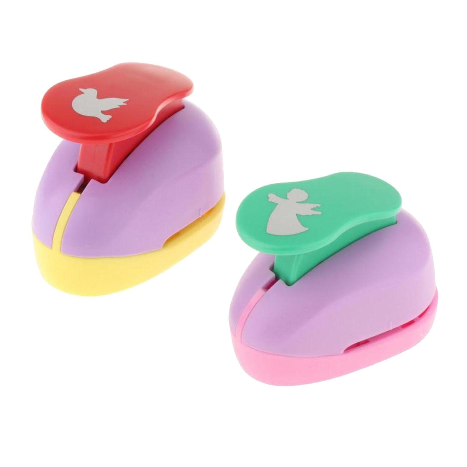 2pcs Paper Punch for Kids Bear Paper Puncher for Card Artwork Scrapbooking