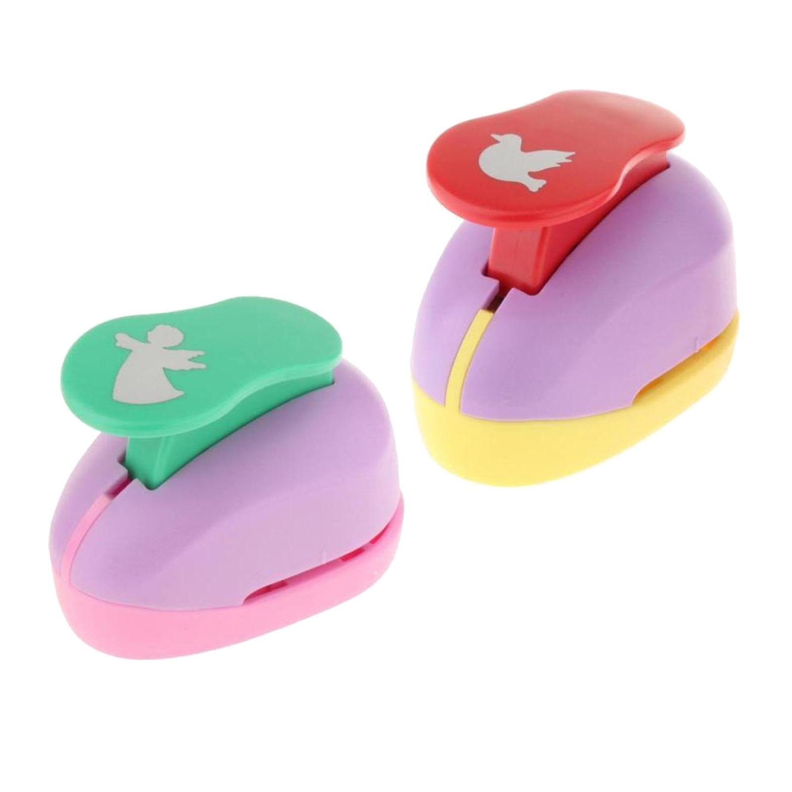 2pcs Paper Punch for Kids Bear Paper Puncher for Card Artwork Scrapbooking