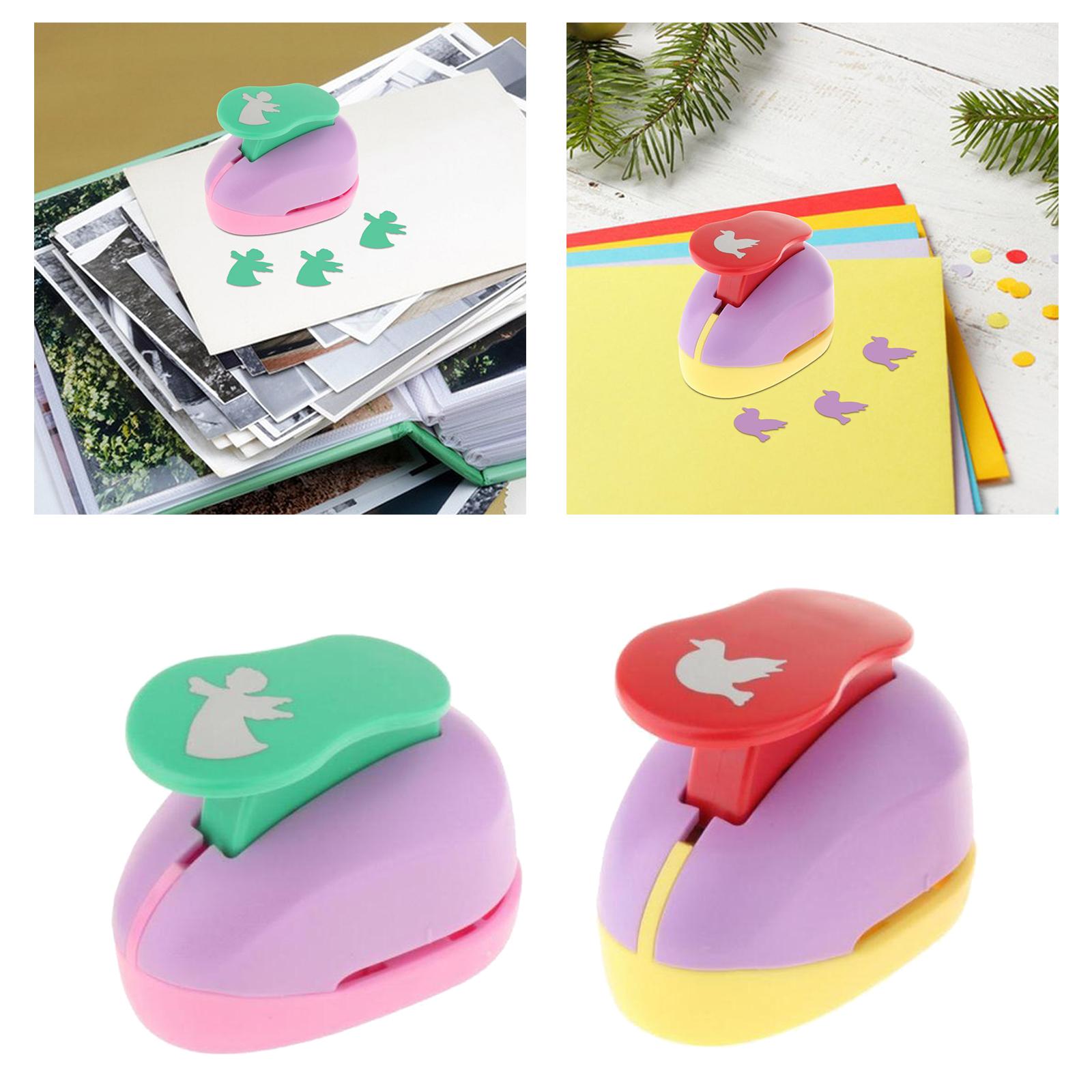 2pcs Paper Punch for Kids Bear Paper Puncher for Card Artwork Scrapbooking