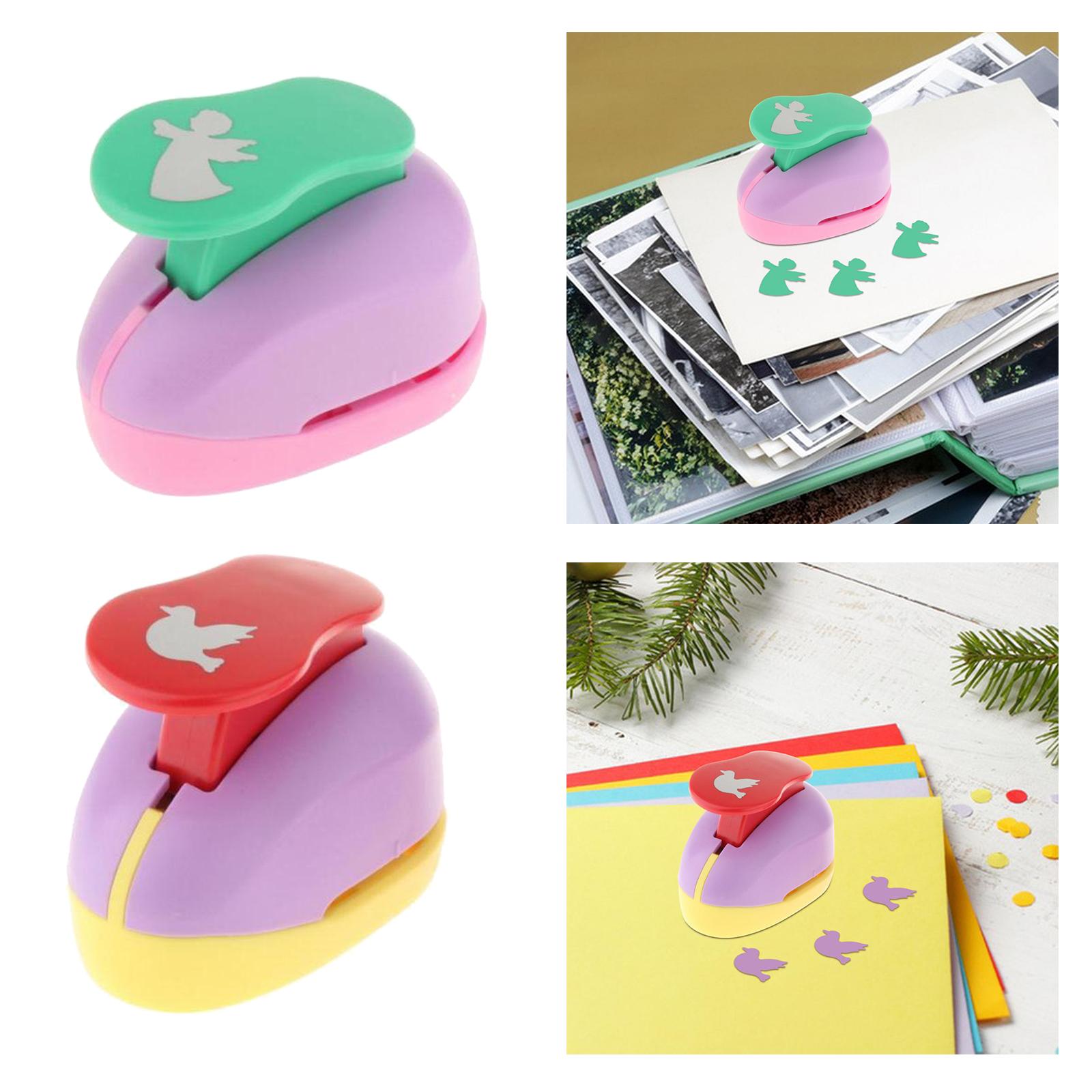 2pcs Paper Punch for Kids Bear Paper Puncher for Card Artwork Scrapbooking