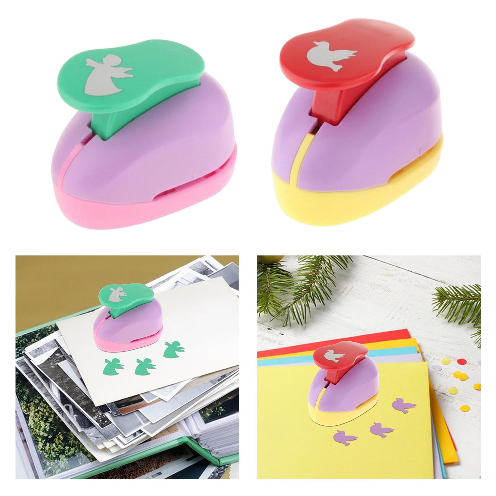 2pcs Paper Punch for Kids Bear Paper Puncher for Card Artwork Scrapbooking