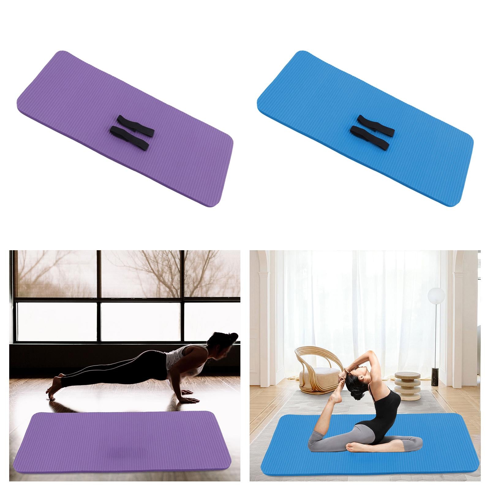 2x Yoga Knee Pad Fitness Cushion Home Gym Elbows Nonslip Yoga Elbow Cushion