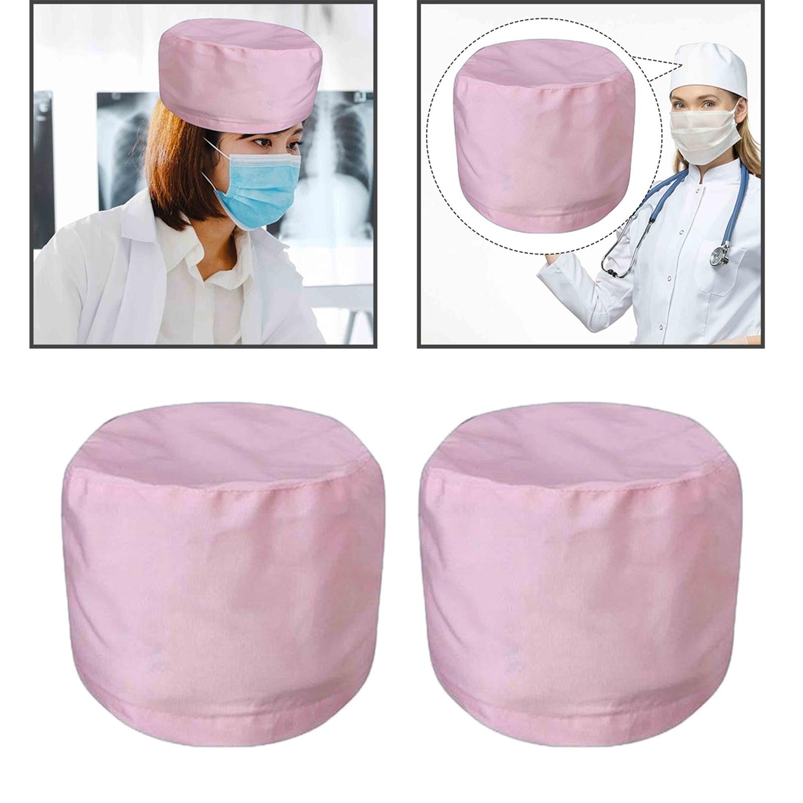Nurse Cap Working Cap Nurses Day Gift Breathable Dustproof Adjustable
