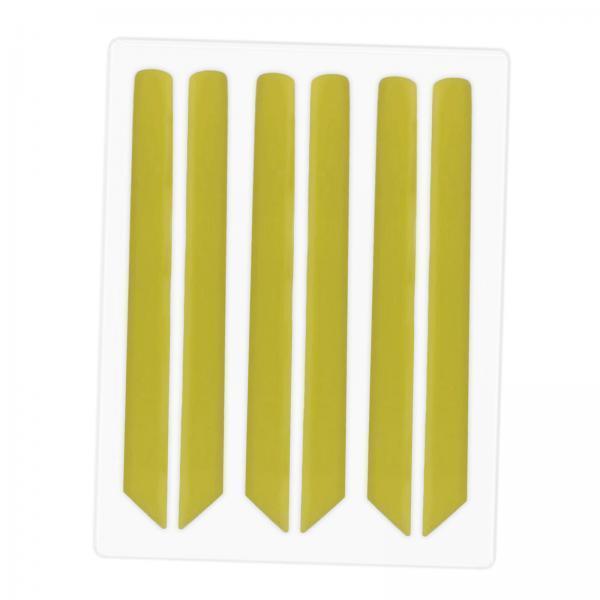 6x6x Eyelash Lifting Silicone Pads Lifting Silicone Pads Stripe for Mom Female Yellow