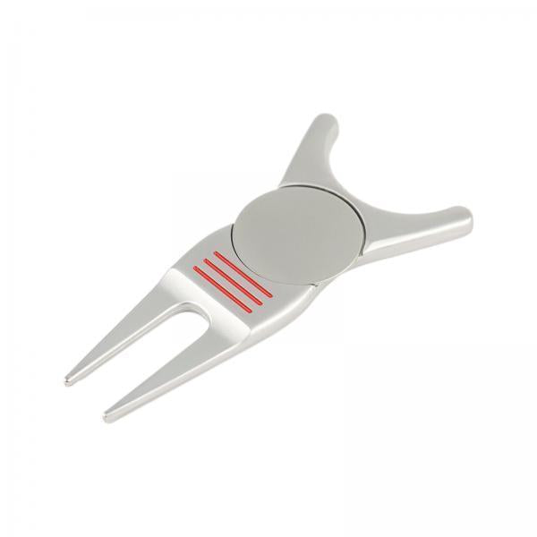 5xGolf Divot Repair Tool Golf Club Holder Practice Women Men Golfer Putting Silver