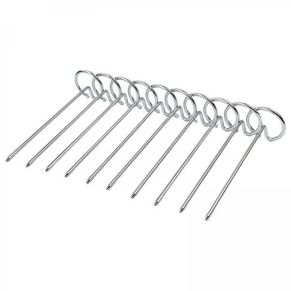 6x10x Air Fryer Skewers Universal Durable Easy to Clean Standing Kebab Skewers