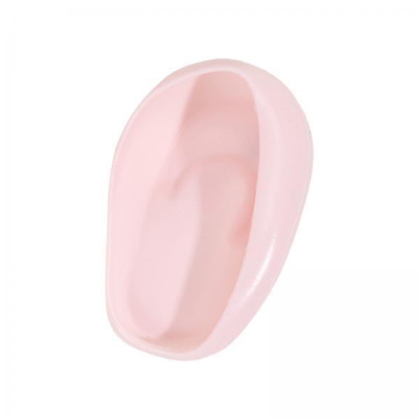 5x2x Silicone Ear Cover Protector Hair Dyeing Earmuffs for Home Use Hair Salon Pink