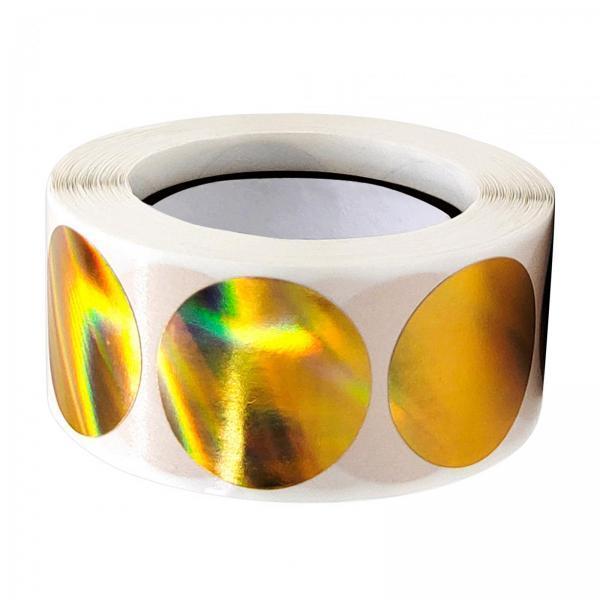 6x500x/Roll Self Adhesive Seal Stickers for Boutiques Greeting Card DIY Crafts Golden Style E