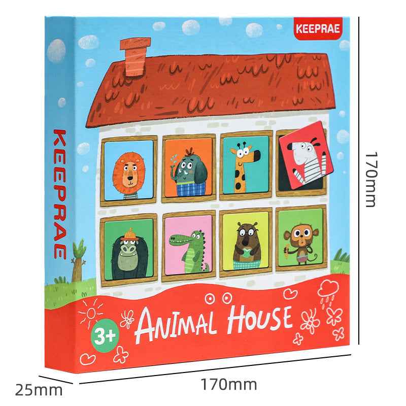 Kids Magnetic Animal Matching Puzzle Game – Shadow Matching Educational Toy