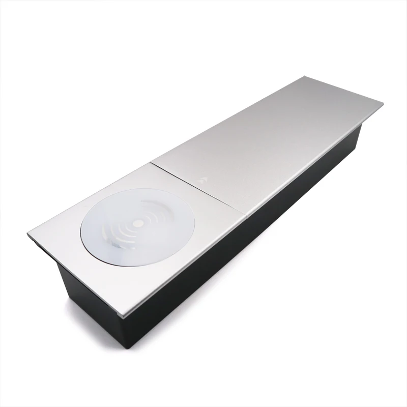 Desktop Sliding Socket 2 EU plug with USB A&A charging with Telephone/ Network, with 1.8m power cable