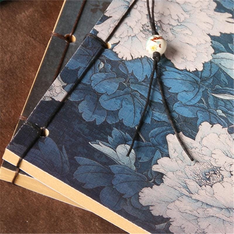 Vintage Handmade Wired Sketchbook Antique Sketch Stationery Notebook Diary Kraft Paper Inner Page