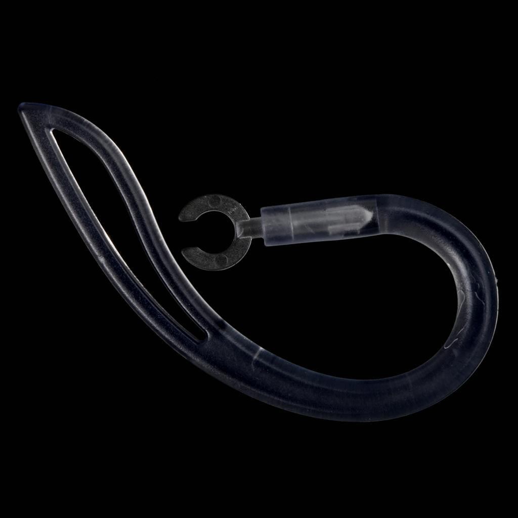 3 X Replacement Spare Ear Hook Earloop For Headset 5.0mm 6.0mm 7.0 mm Clear