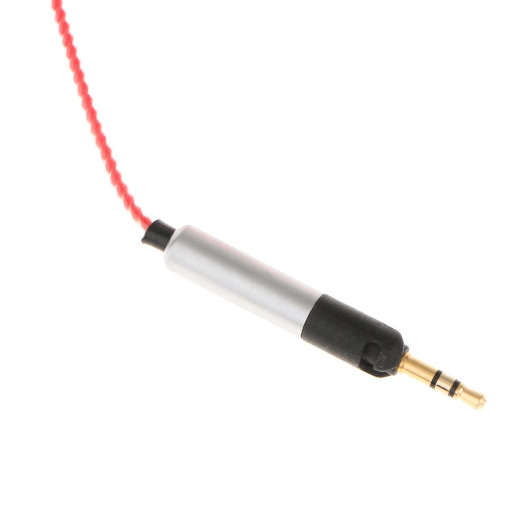 1.2m Upgrade Cable For Audio Technica ATH M50x M40x M70x Headphone red