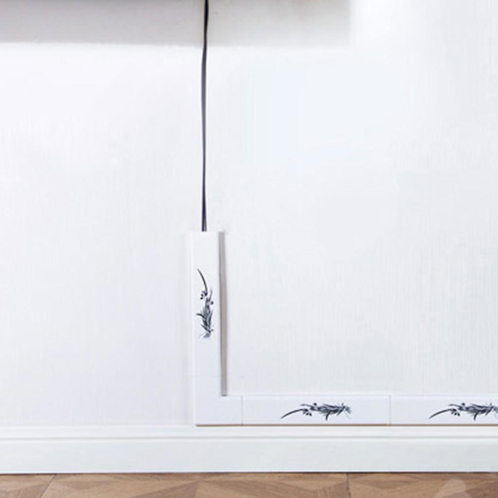 Cord Management System for TV / Computer / Home Entertainment Black