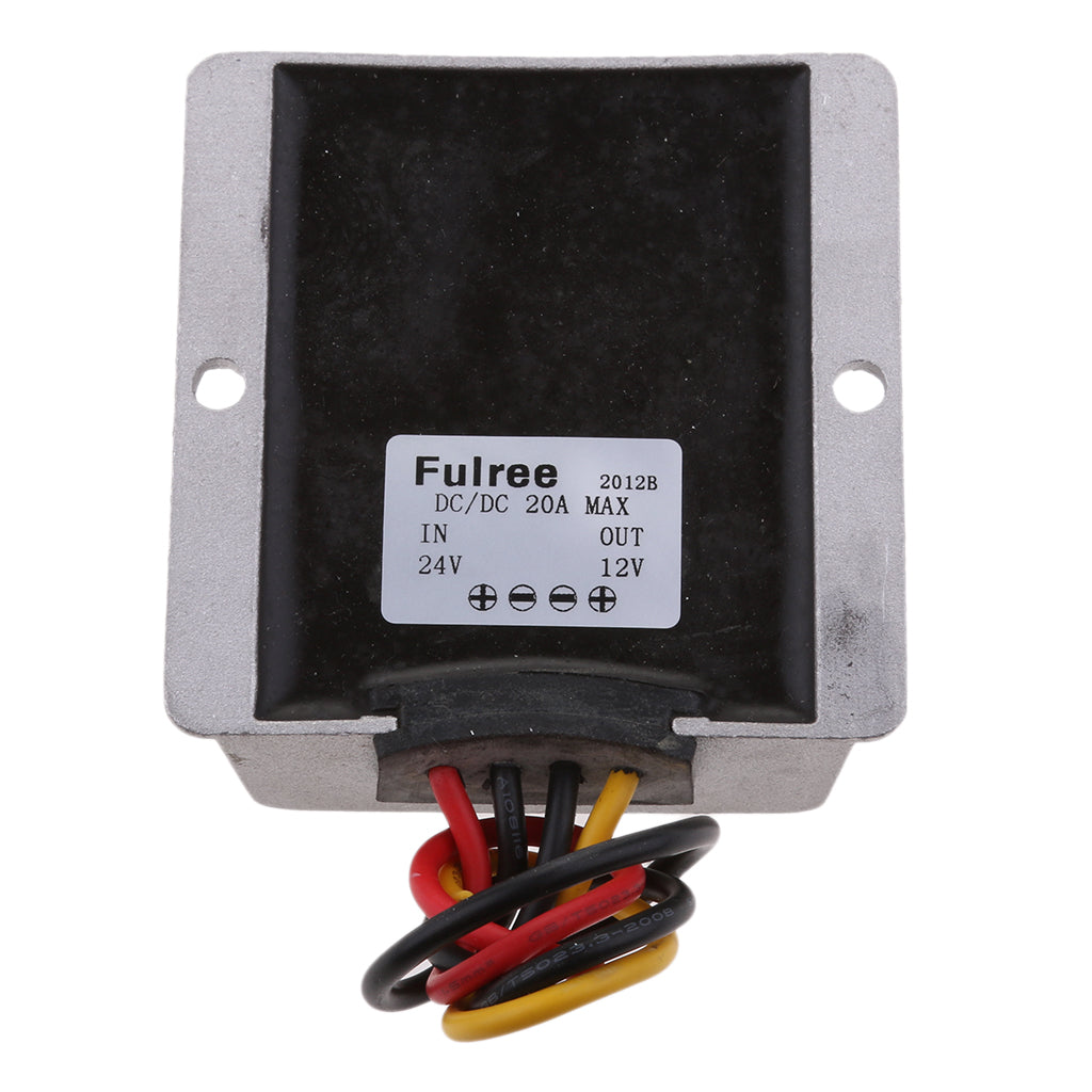 Car DC Converter 24V to 12V 20A Step-Down Buck Regulator Power Supply Module