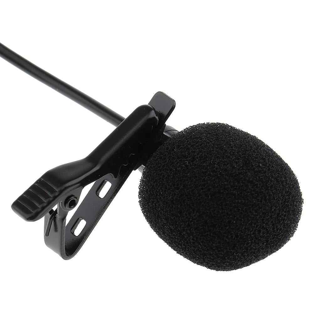 Lavalier Lapel Tie Clip-on Vacuum Tube Microphone XLR 4Pin