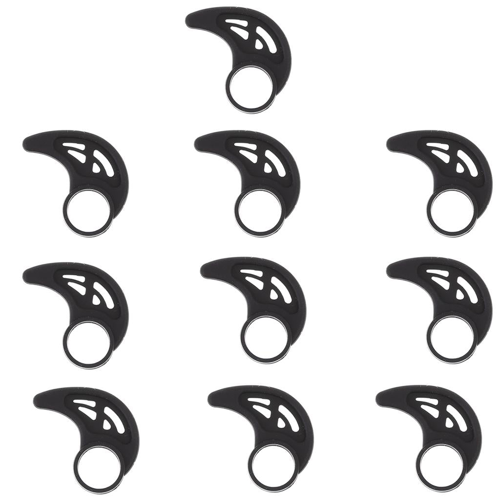 3 X Horn Shaped Earbud Earhook Loop Clip for Earphone Headset Headphone New