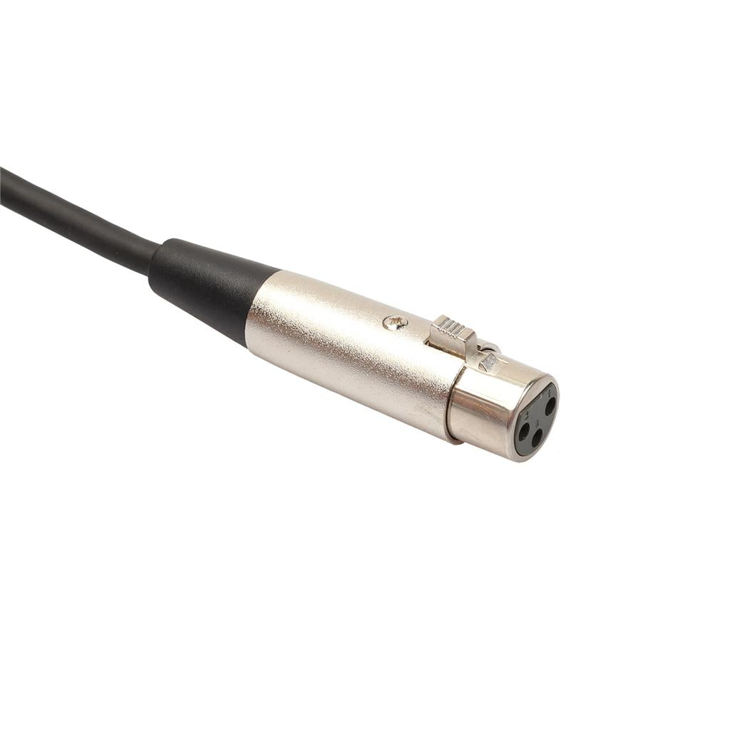 3Pin Jack XLR Cable Male to Female M/F Audio Lead For Microphone Mixer 1.8m