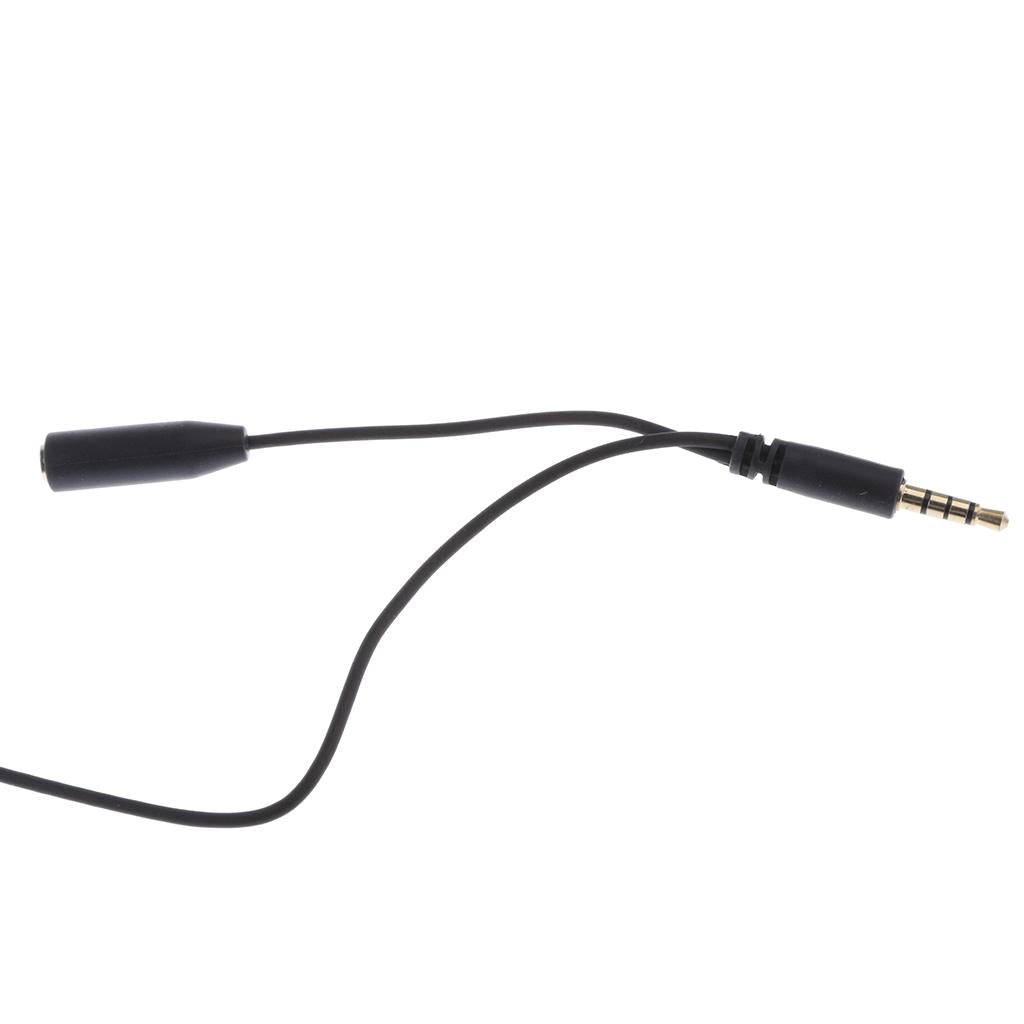 3.5mm Lapel Clip-on Omnidirectional Condenser Microphone with a Connector