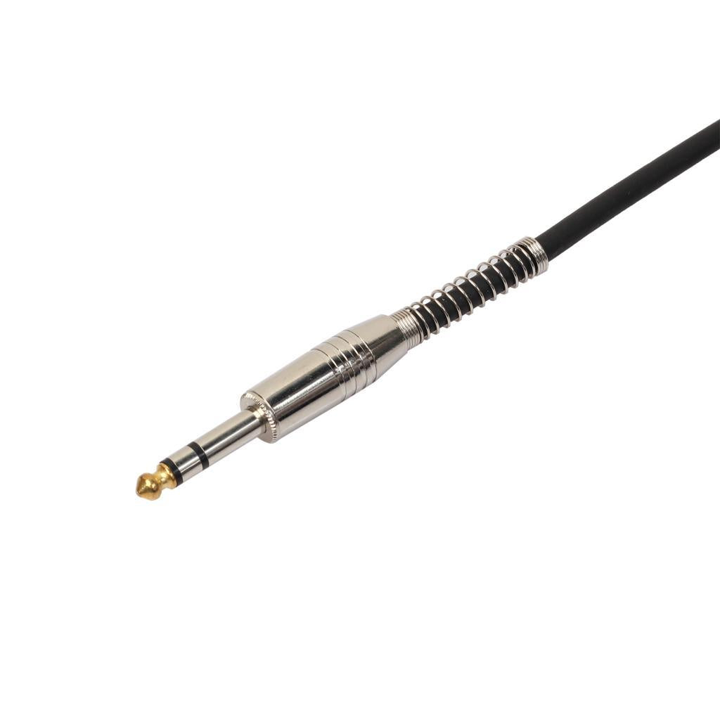 3 Pin XLR Female Jack 1/4 6.35mm Male Plug Stereo Microphone Cable Adapter"