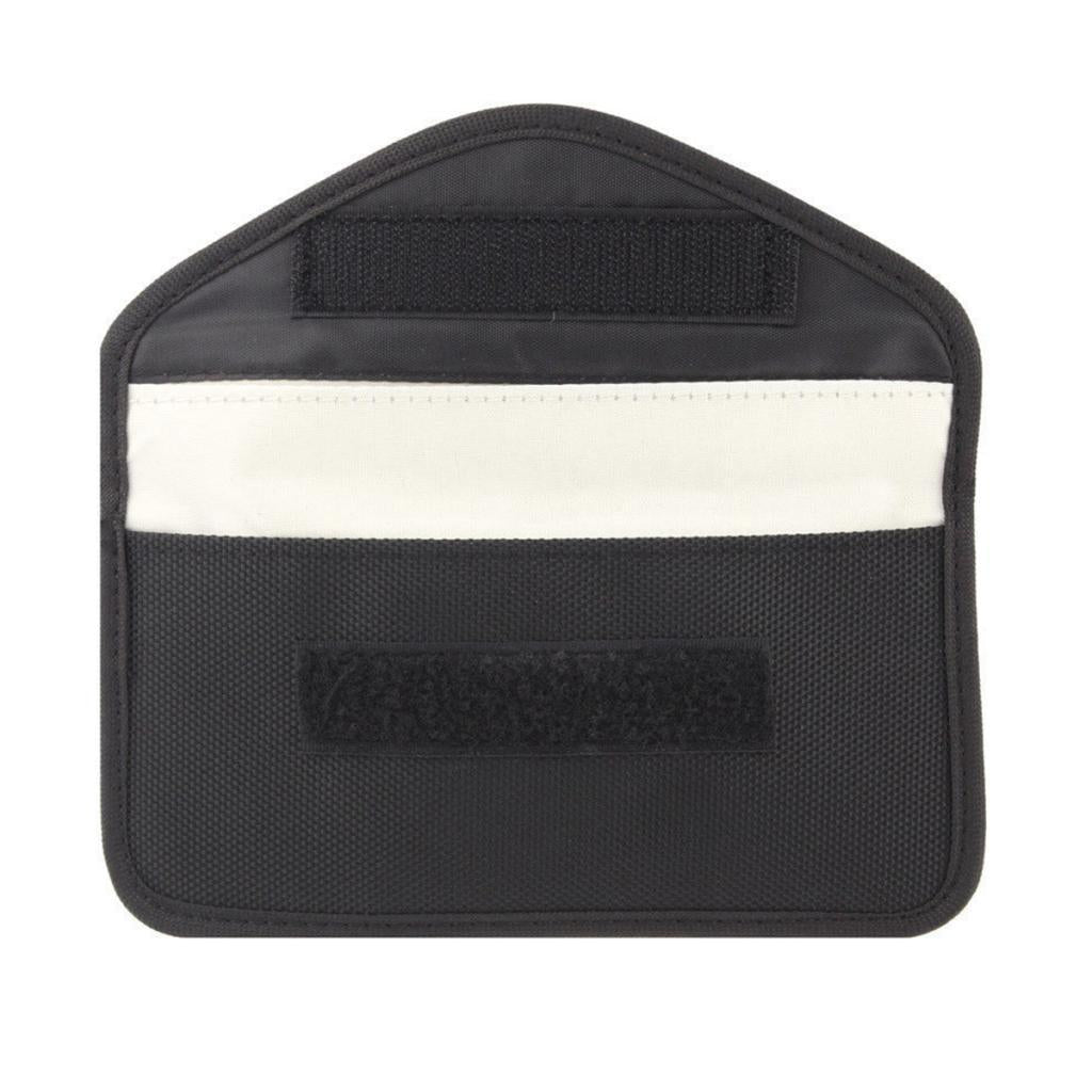 Cell Phone Anti-Tracking Anti-Spying GPS RFID Signal Blocker Pouch Bag Black