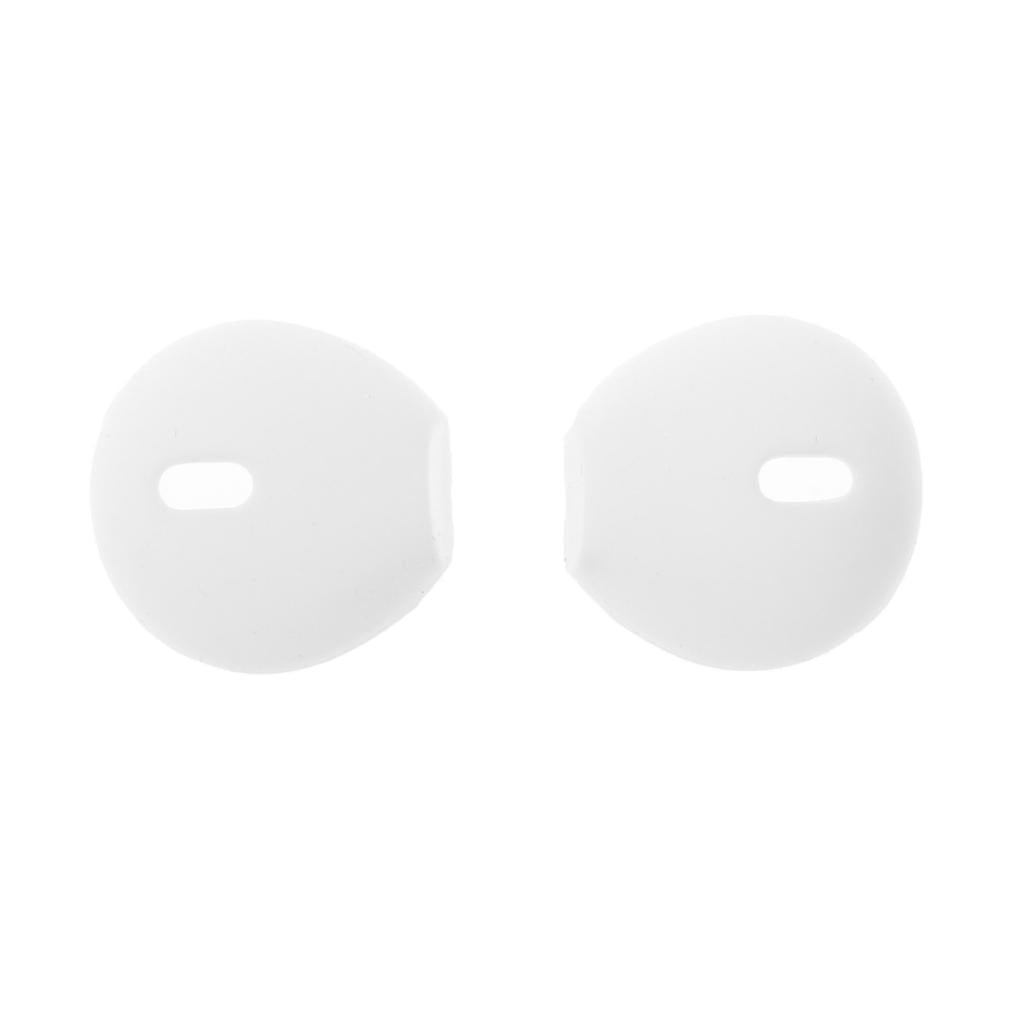 2 Pairs Silicone Earbuds Eartips Ear Cap for Apple AirPods iPhone 7 Earpods