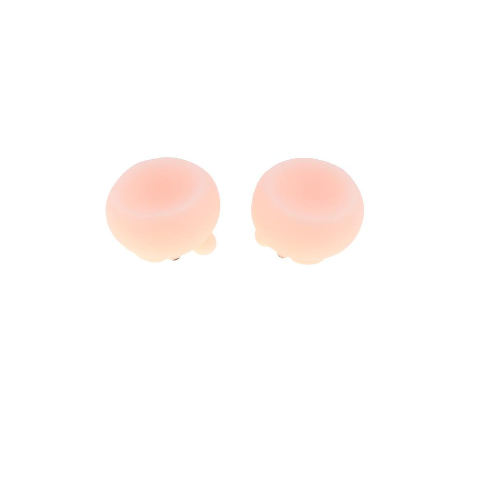 1 Pair Squishy Soft Slow Rising Squishes TPR Stress Relief Pink Bear Toy