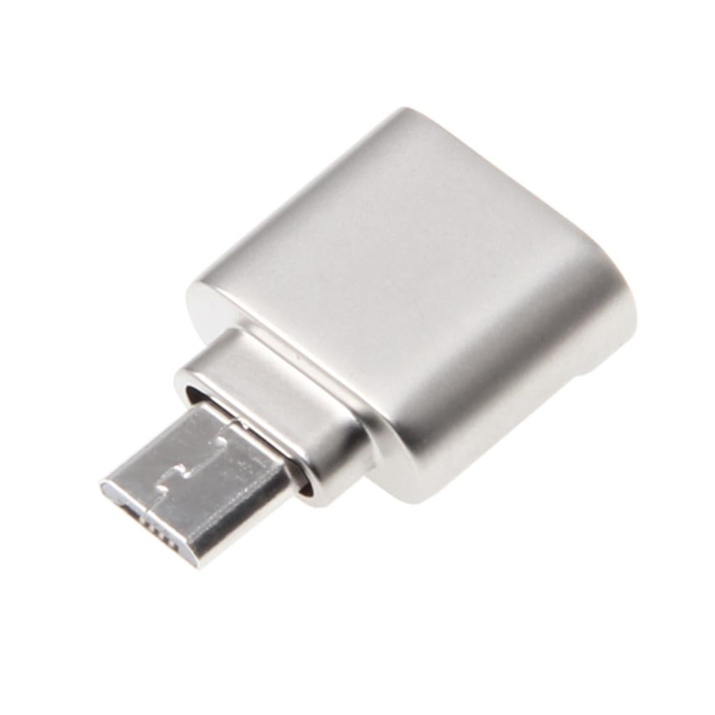 Aluminium Alloy Micro USB 3.1 OTG for Micro SD/TF Card Reader Adapter