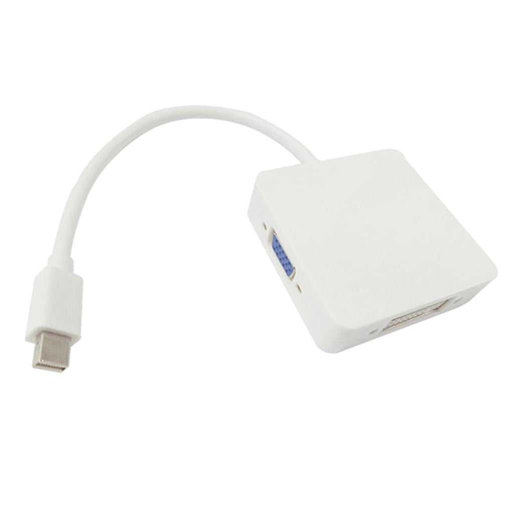 3 in 1 Mini DP Display Port to HDMI / DVI / VGA Display Port Cable Adapter