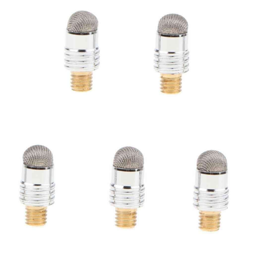 5 Pieces 2 in 1 Replacement Fiber Tips for Capacitive Stylus Pens Diameter 6.0mm